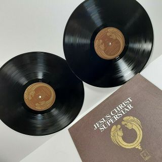 Jesus Christ Superstar A Rock Opera 2 Vinyl Lp Album Booklet 1970 Decca Records