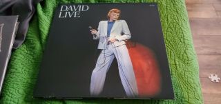 David Bowie - David Live - 3 Lp Set " 180 Gram Vinyl