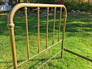 Antique Vintage Brass Bed Frame,  Full Size 54 Inches wide 78 inches Long 3