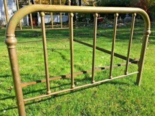 Antique Vintage Brass Bed Frame,  Full Size 54 Inches wide 78 inches Long 6