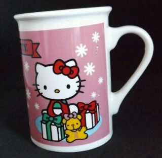 Hello Kitty Christmas Nutcracker Presents Mouse Holiday Cup Mug Sanrio 2013 2