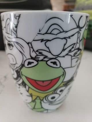 Kermit The Frog Disneys Muppets Coffee Tea Mug Cup Henson All Over