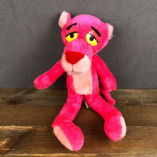 Pink Panther 12” Stuffed Plush Animal Vintage 1993 Ace Products Toy Doll Lp