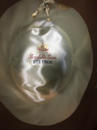 Stetson Vintage Hat with Box Size 7 1/4 2