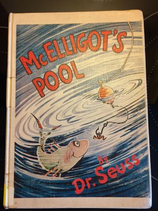 Mcelligot’s Pool Dr Seuss Book 1947 Vintage Collectible Rare