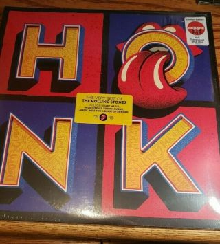 Rolling Stones Honk Target Limited Edition 2 Lp Translucent Blue Vinyl