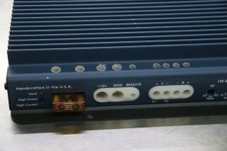 Old School,  Soundstream Reference 500,  Two - Channel Amplifier Vintage Car Audio 5