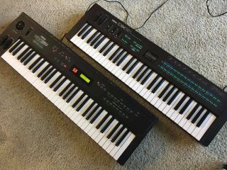 Yamaha Dx21 And Yamaha Sy35 Vintage Synthesizers - Together Local Socal