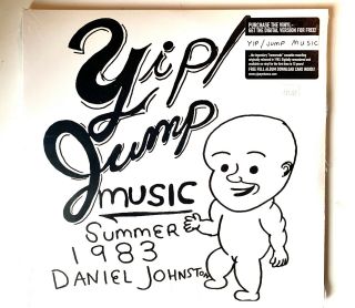 Daniel Johnston - Yip Jump Music - Double Vinyl Lp Record Still Seal Oop