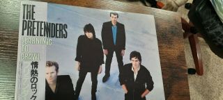 The Pretenders Learning To Crawl Japan Vinyl Lp Obi Rare 1983 Press Oop