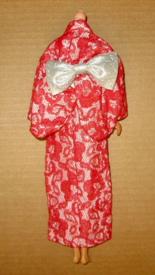 Japanese Exclusive Francie Red Lace Kimono FR2208 3
