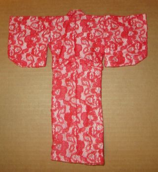 Japanese Exclusive Francie Red Lace Kimono FR2208 5