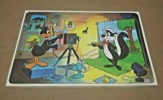 Vgt Warner Bros/pepsi 1976 Looney Tunes Cartoon Laminated Place Mat 10 " ×16 " (a4)