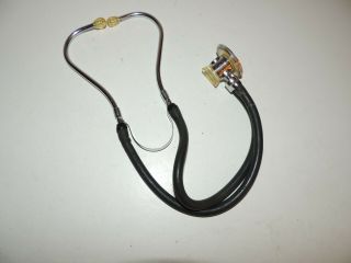 Vintage Hp Hewlett Packard Rappaport Sprague Stethoscope - Distressed Tubing -