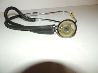 Vintage HP Hewlett Packard Rappaport Sprague Stethoscope - Distressed Tubing - 4