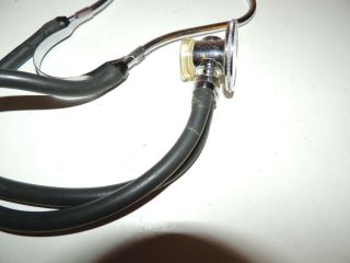 Vintage HP Hewlett Packard Rappaport Sprague Stethoscope - Distressed Tubing - 5
