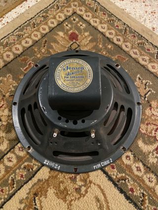 1956 Jensen P10r 10 " Vintage Rare Amp Speaker Needs Recone