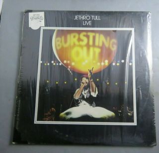 Tgnd  Jethro Tull Bursting Out Live Record Albums - 2lp