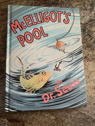 Mcelligot’s Pool Dr.  Seuss Random House Vintage Out Of Print Oop 1974 Pb