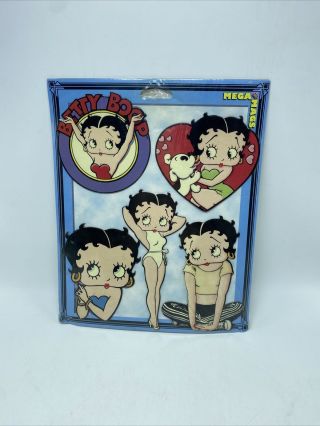 Betty Boop Collectable Five Magnet Set Mega Mags