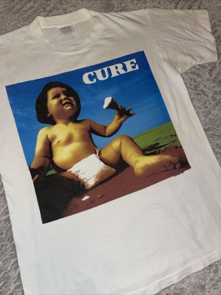 The Cure 1997 Vintage Tour T - Shirt Wild Oats Tag Single Stitch