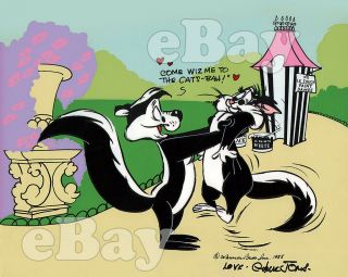 Rare Pepe Le Pew Cartoon Color Photo Warner Bros Animation Looney Tunes