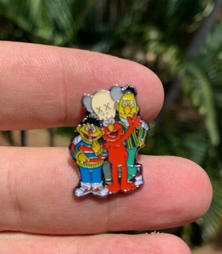Sesame Street X Kaws Lapel Pin