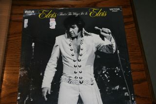 Elvis Presley Vinyl Lp Thats The Way It Is