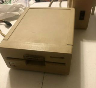 vintage Apple IIe with monitor,  disk drive,  software,  and peripherals 6