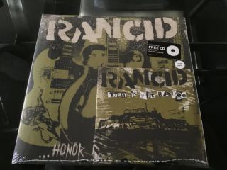 Rancid Honor Is All We Know Lp Record Deluxe W/cd Green Wax 1st Pressing