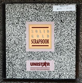 Unistar Solid Gold Scrapbook Radio Show - 5 Lp 1/22 - 26/90 Near - Cue Sheets