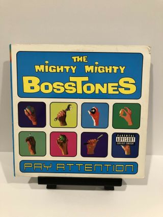 Mighty Mighty Bosstones - Pay Attention - Blue Vinyl Pressing