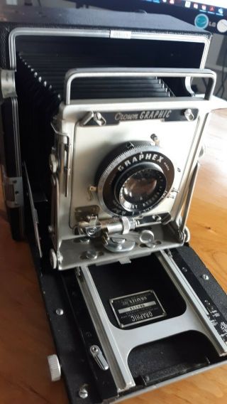 Vintage 4X5 Speed Graphic Camera 2