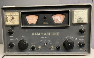 Antique Hammarlund Hq - 110a Amateur Ham Radio Receiver Ssb/cw Vintage Ohio Nr