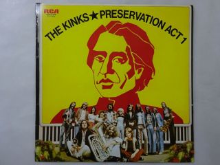 The Kinks Preservation Act 1 Rca Rca - 6184 Japan Vinyl Lp