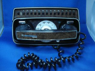 Rare Vintage 1971 Motorola Pulsar 1 Solid State Vhf Imts Car Phone Head Only