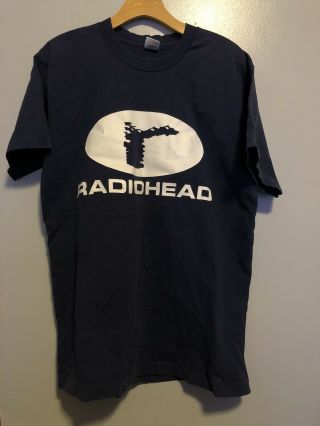 Vintage 1995 Radiohead T - Shirt The Bends Rock Indie British Tour
