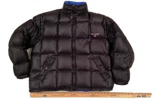 Vintage Ralph Lauren Polo Sport Down Puffer Jacket Medium Black