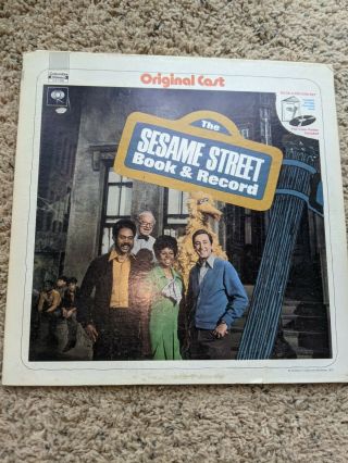 The Sesame Street Book & Record Cast Columbia Cs1069 - Lp Vinyl 1970