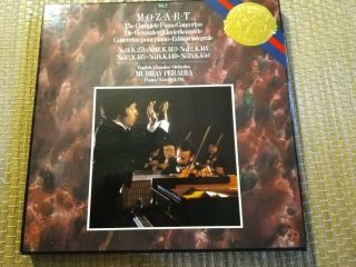 Mozart The Complete Piano Concertos Volume 2 Murray Perahia 3lp Box Set Nm