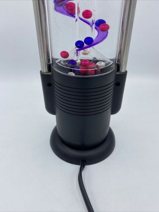 RARE 1 Owner Spiral Ball Water Lamp KENART Model KL - 108C Vintage Retro SH/ 6