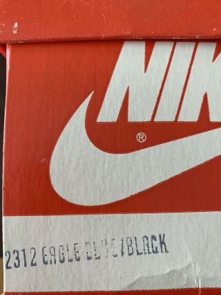Vintage Nike Track Shoes Size 10 - Eagle Racing Flats.  Box. 5