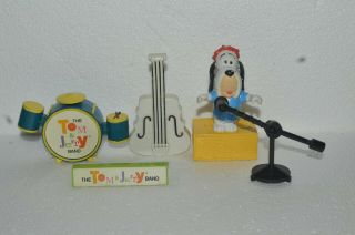 Vintage 1989 Tom & Jerry Band Droopy Drum Set Mcdonald 