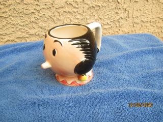 1980 Vintage King Features Olive Oyl Ceramic Mug Cup Popeye