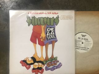 De La Soul A Roller Skating Jam Called Saturdays 12” Vinyl Promo Hip Hop Lp Rap
