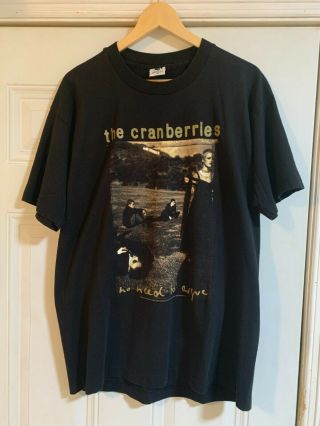 1995 Vintage The Cranberries No Need To Argue World Tour T Shirt Size Xl