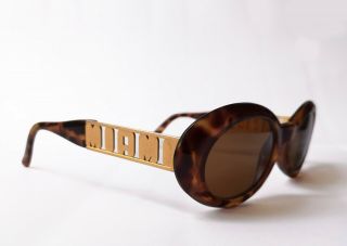 Authentic Gianni Versace 527/m Iconic Miami Vintage Sunglasses Rare