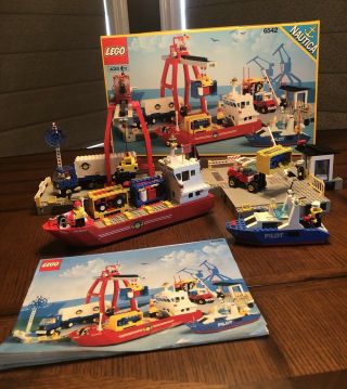 Lego Nautica Series 6542 Launch And Load Seaport