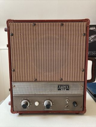 Vintage Ampex 620 Guitar Tube Amplifier No Cord Read