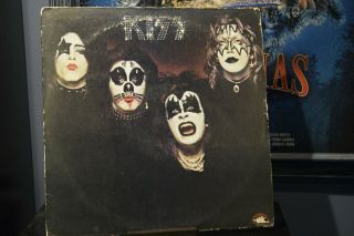 Kiss Self Titled S/t Casablanca Vinyl Lp Record Album Nblp 7001 Vg/vg,